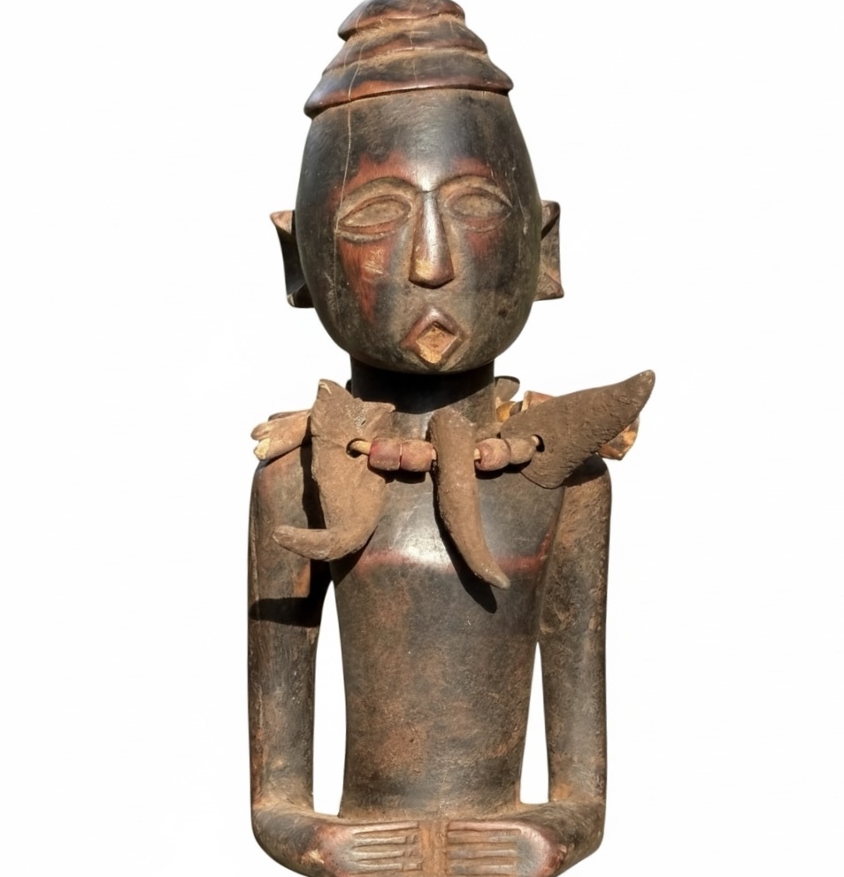 Large 24" Authentic Lobi Bateba Shrine Figure – Burkina Faso - Image 7