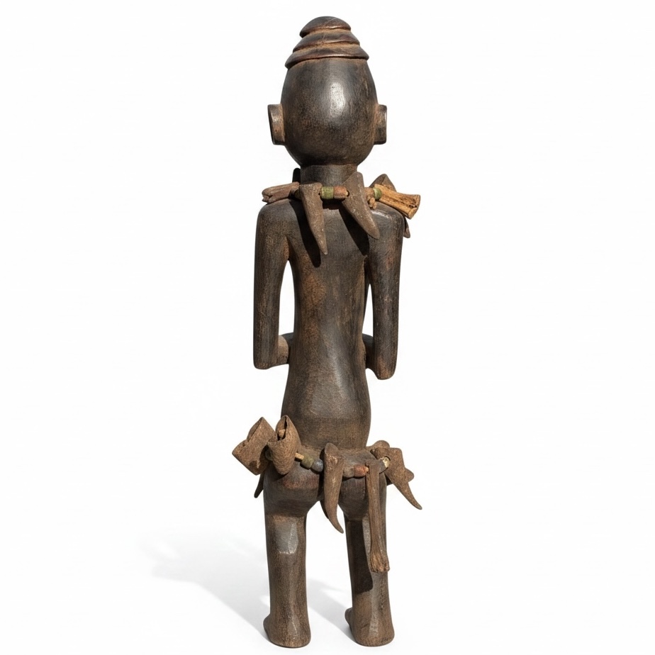 Large 24" Authentic Lobi Bateba Shrine Figure – Burkina Faso - Image 6