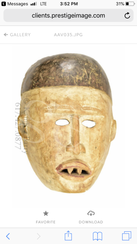Mask Bakonga-Congo ( copy)