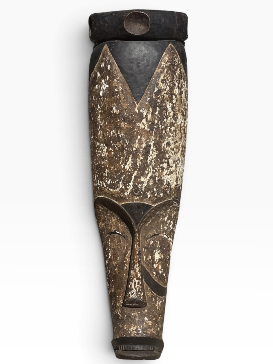 Vintage Fang Ngil Elongated Heart-Shaped Mask – Gabon - Image 2