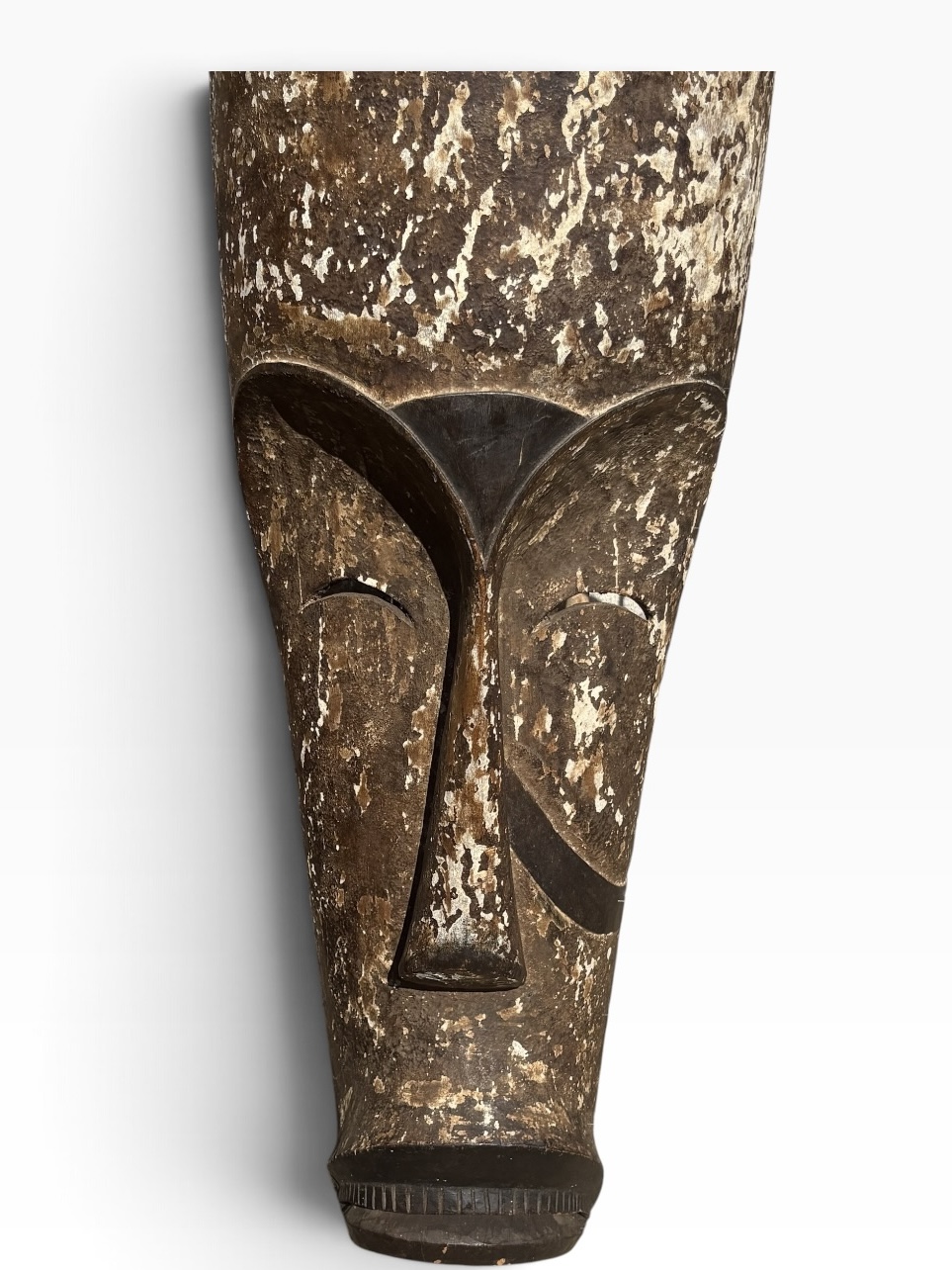 Vintage Fang Ngil Elongated Heart-Shaped Mask – Gabon - Image 4