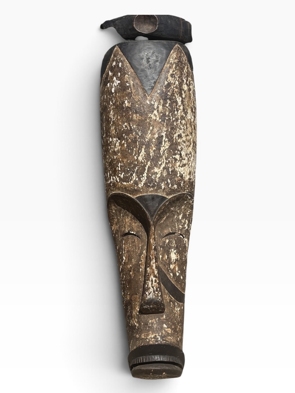 Vintage Fang Ngil Elongated Heart-Shaped Mask – Gabon - Image 6