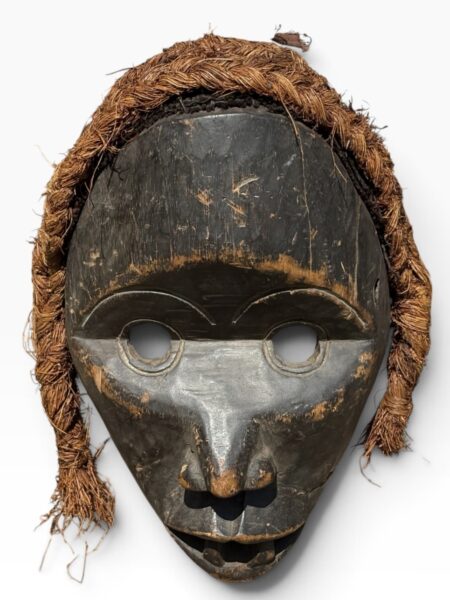 Dan Mask – Hand-Carved West African Tribal Art, 14" (35.6 cm)