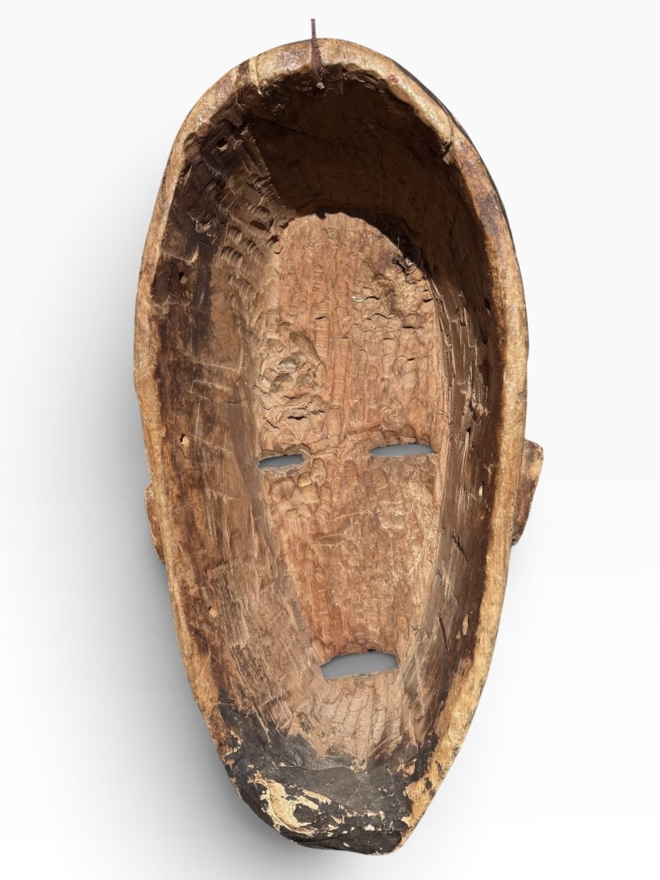 Bakongo Ritual Mask — Large Hand-Carved Wood Ceremonial Mask, DR Congo - Image 7