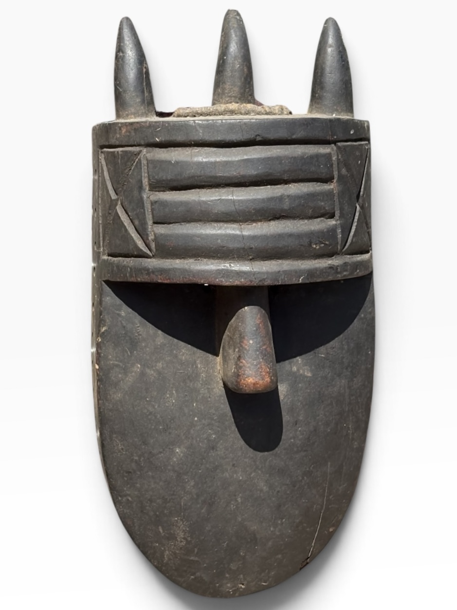 Large 20" Vintage Toma Landai Poro Society Mask – Guinea - Image 2