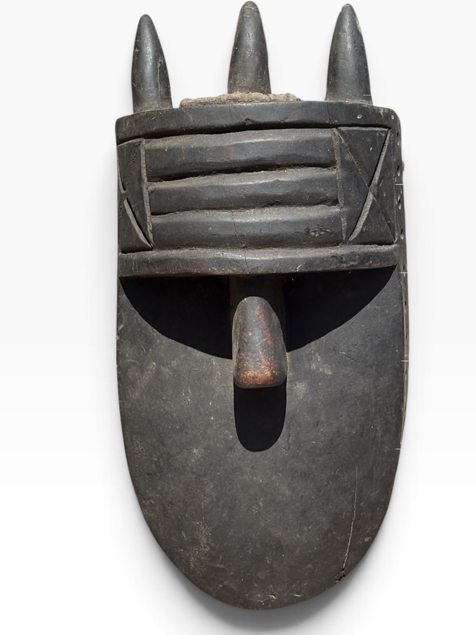 Large 20" Vintage Toma Landai Poro Society Mask – Guinea - Image 4
