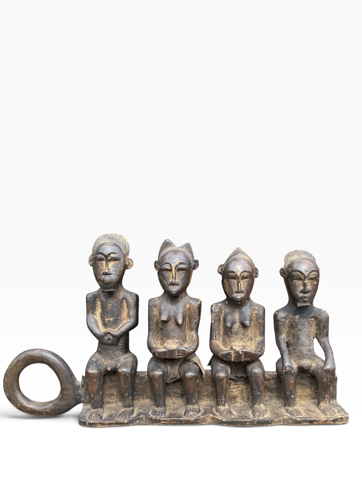 Baule Couples– Copy) 31”x 15” - Image 4