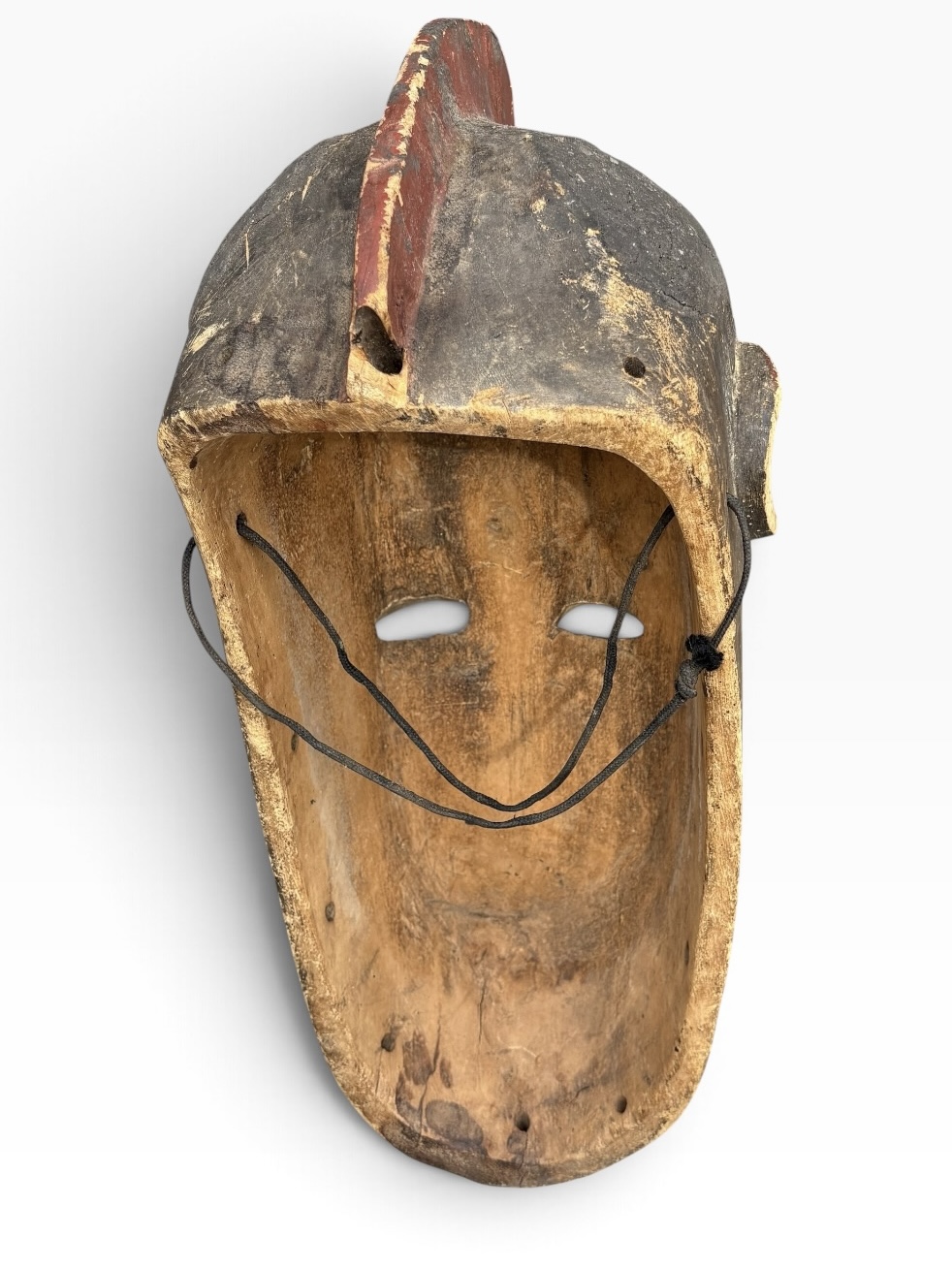 Vintage Bobo Geometric Crested Helmet Mask – Burkina Faso - Image 11