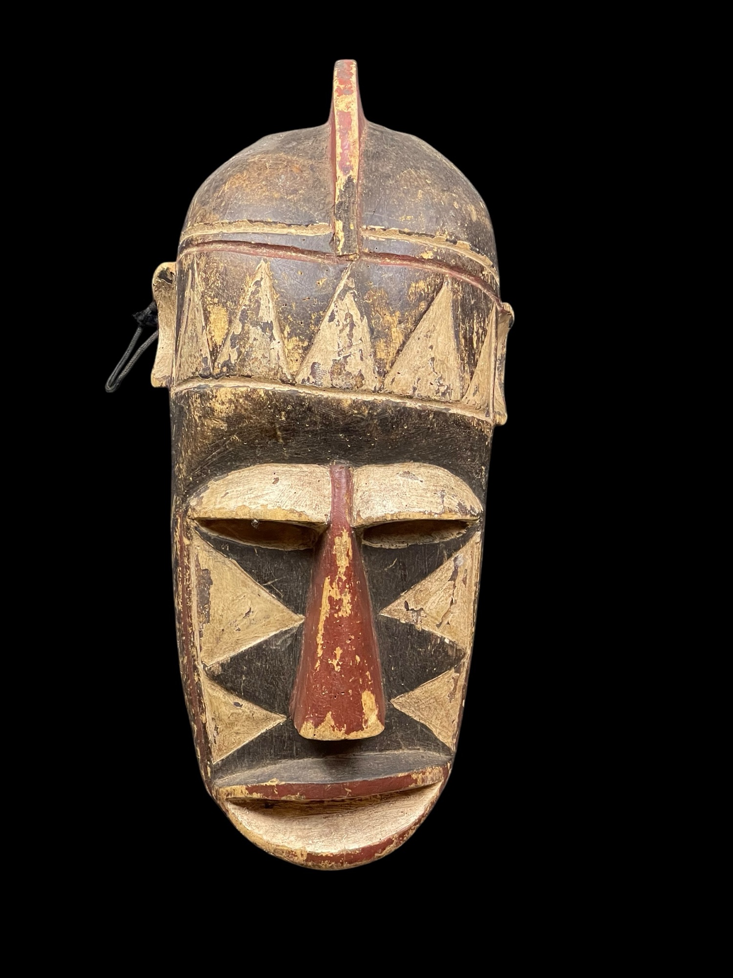 Vintage Bobo Geometric Crested Helmet Mask – Burkina Faso - Image 14